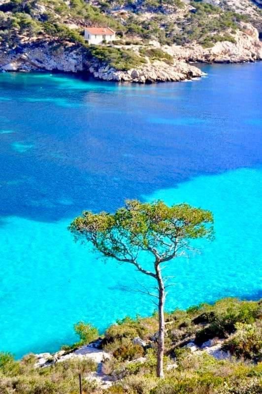 Mon Petit Paradis, Cassis Centre Apt 90 M2, 200 M Mer, Terr Plein Sud, Clim Park Prive Exterior photo